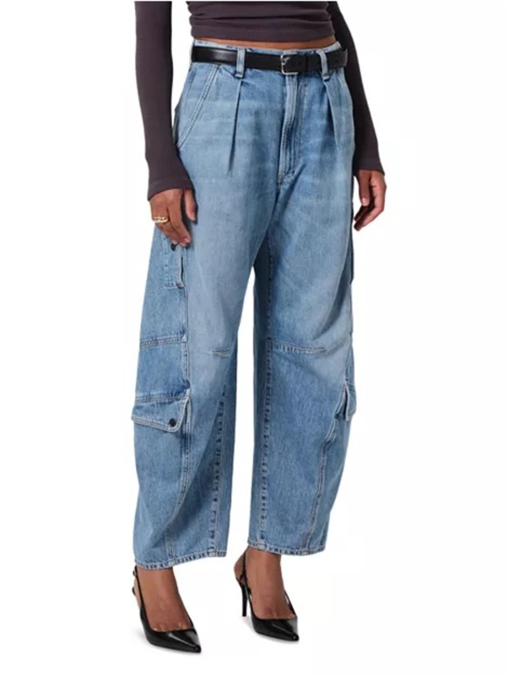 Citizens of Humanity Flight High Rise Barrel Jeans in Zenith 26